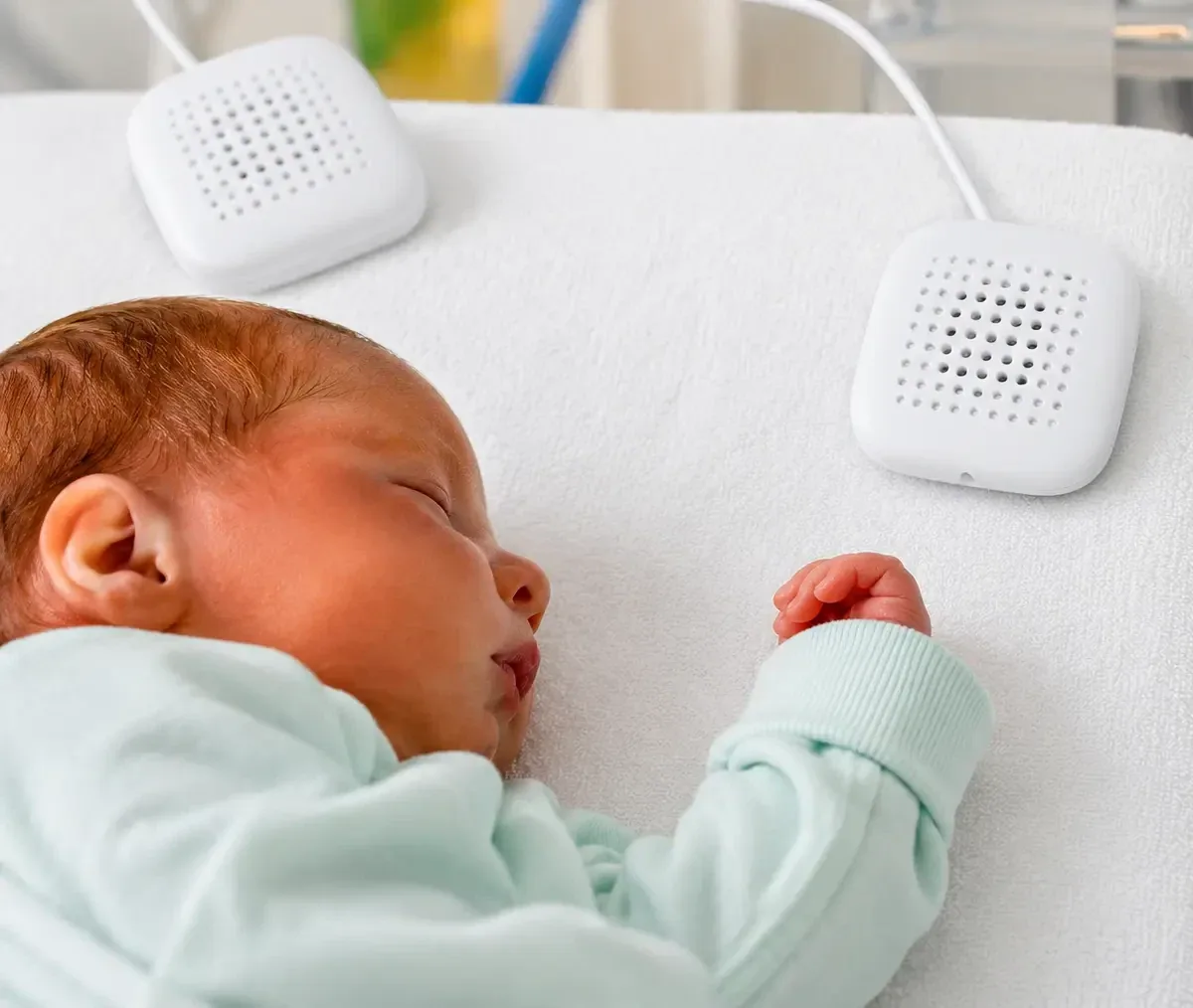 Safe pillow speakers designed for premature babies, infants, and young children.